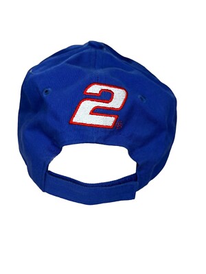 Kurt Busch Miller Lite Racing Hat Strapback Cap Blue Penske Racing