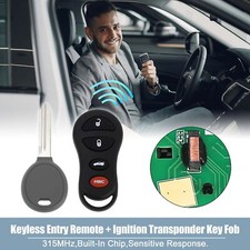 1 Set 315MHz Keyless Entry Remote Ignition Tr...