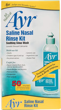 Saline Nasal Rinse Kit Soothing Sinus Wash, 50 Count Saline Nasal Rinse Mixture