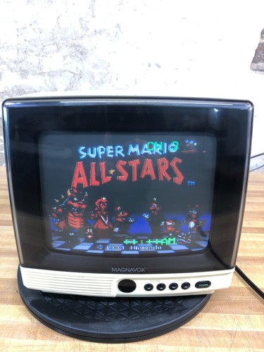 MAGNAVOX Perfect View TV 9" Retro Gaming Color CRT (TESTED WORKS) - Bild 2 von 7