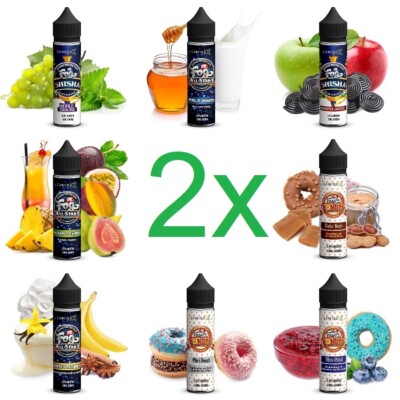 2 x Dr. Fog Aroma je 10ml (20ml) für 120ml E-Zigaretten Vape E-Liquid