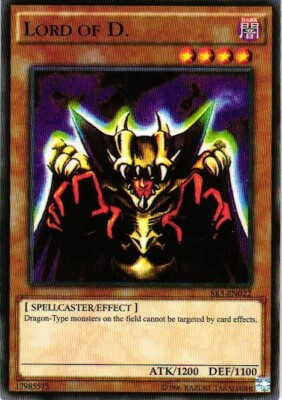 LORD OF D YuGiOh YU GI OH Custom Anime Collectible Card