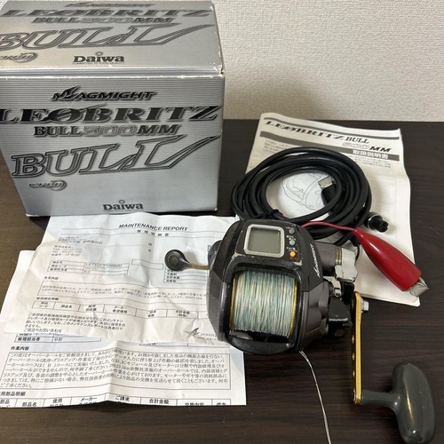 Daiwa Leobritz Bull 500MM Electric Reel with Box Used - 第 1/10 張圖片