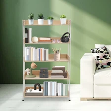 Modern 5-tier Book Shelf Storage Units Bedroom Kitchen Organizer Shelving Rack