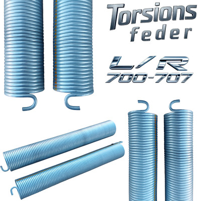   PAG Turbo GmbH  Torfeder Torsionsfeder f. Hörmann Sektionaltor  L/R 700 - 707