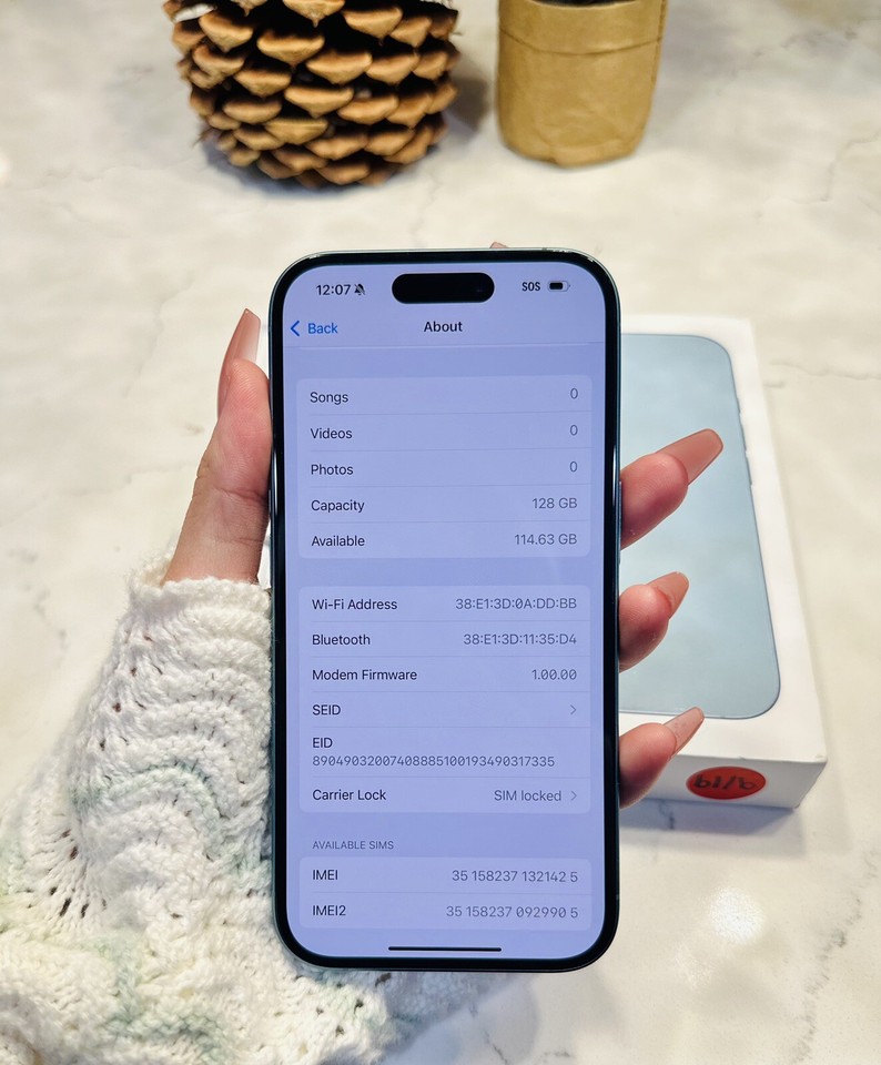 Apple iPhone 16 128GB (Verizon) Teal Excellent Condition eBay