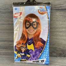 DC COMICS BATGIRL Child WIG Halloween Dress Up SUPER HERO GIRLS New