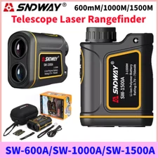 SNDWAY Telescope Laser Rangefinder Distance Meter Golf Hunting Range Finder