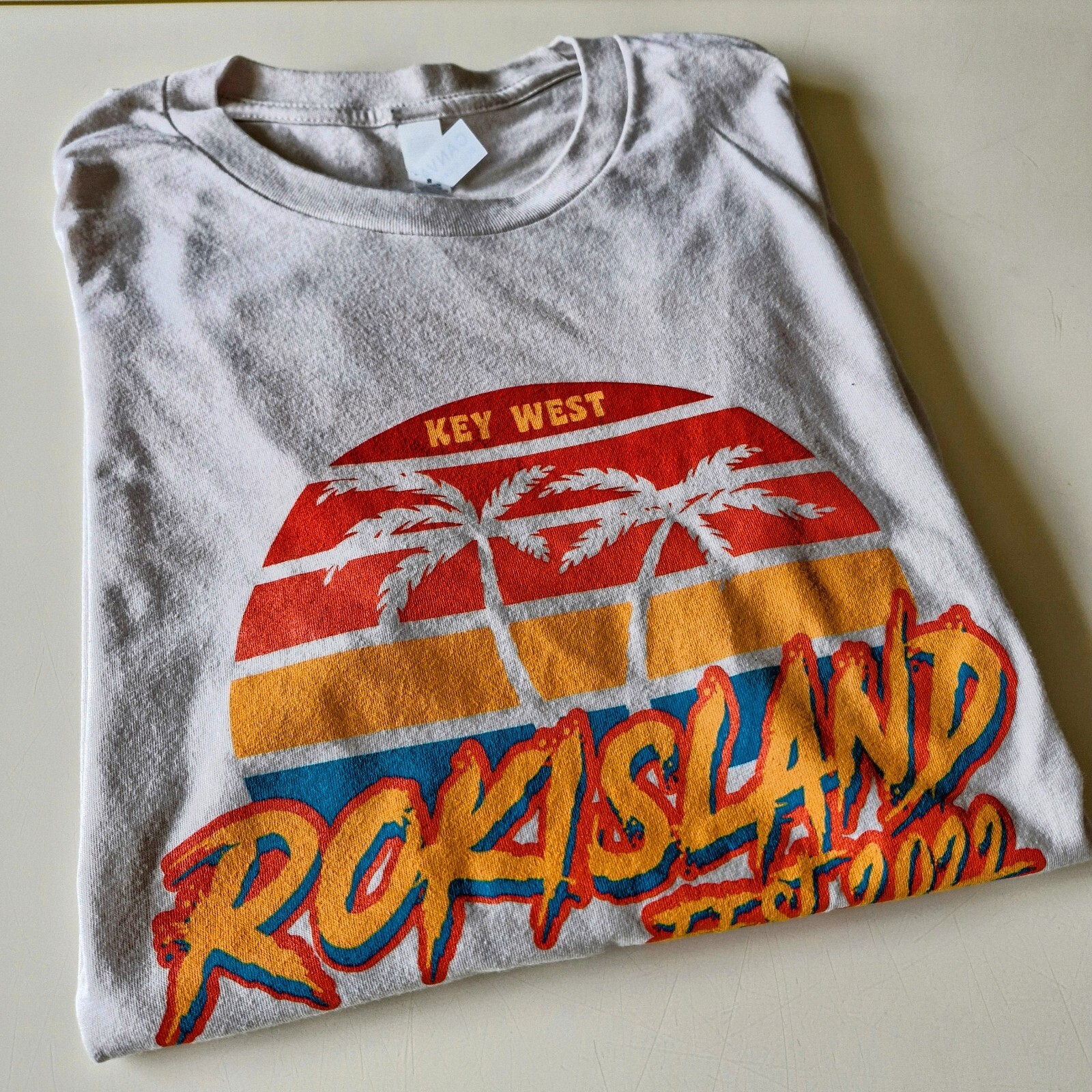FILA T shirt Rokiisland Festival 2022 Cheap Trick Poison Skid Row Twisted Sister RARA