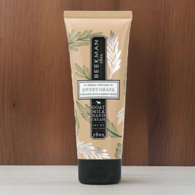 Beekman 1802 Sweet Grass Goat Milk Hand Cream 2 oz