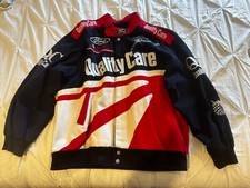 Jeff Hamilton Jacket VTG Nascar Racing Jarrett Ford Quality Winston USA XL?