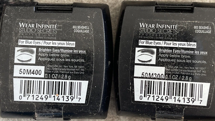 2 LOREAL WEAR INFINITE Sealed Eyeshadow 803 SEASHELL Duo Packs - Image 4 of 4