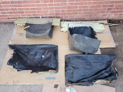 Rare 1957 1958 Dodge 2 Door Station Wagon Interior Rear Seat Side Panels Armrest