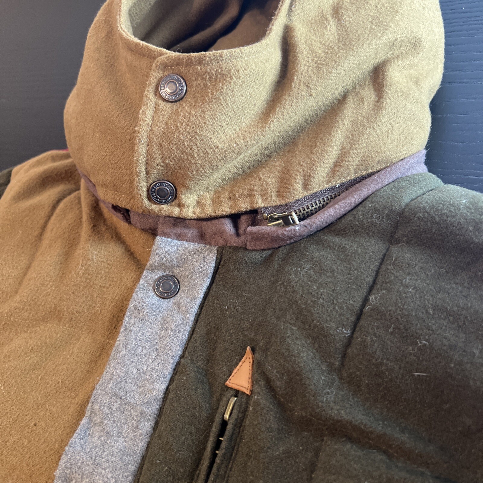 Corisco Wool Corduroy Patchwork Jacket Vintage Ja… - image 1