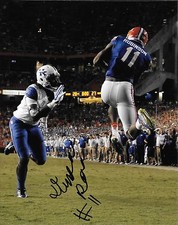DEMARCUS ROBINSON HAND SIGNED FLORIDA GATORS 8X10 PHOTO W/COA