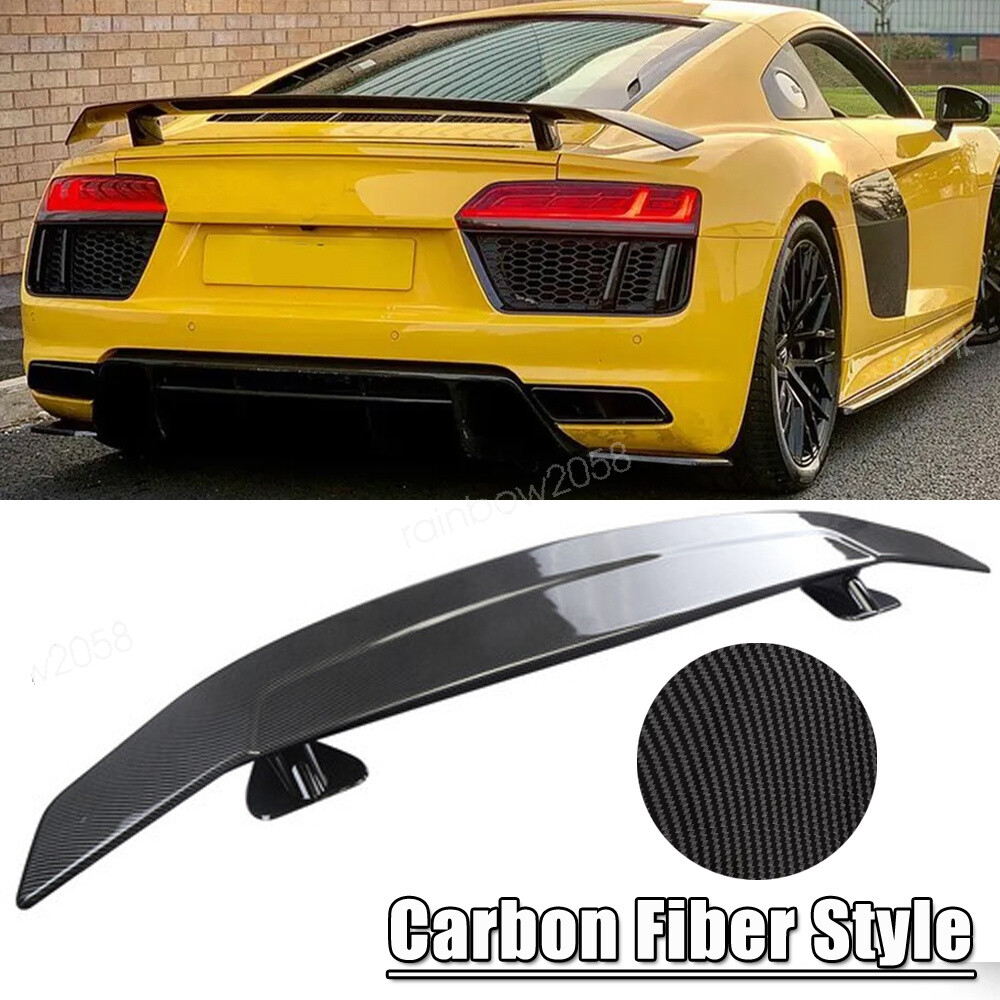 Carbon Style Rear Trunk Spoiler Wing GTStyle Racing For Audi R8 Spyder 2007-2023