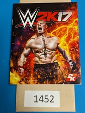 WWE 2K17- PS3 - Manual Only  NO GAME 