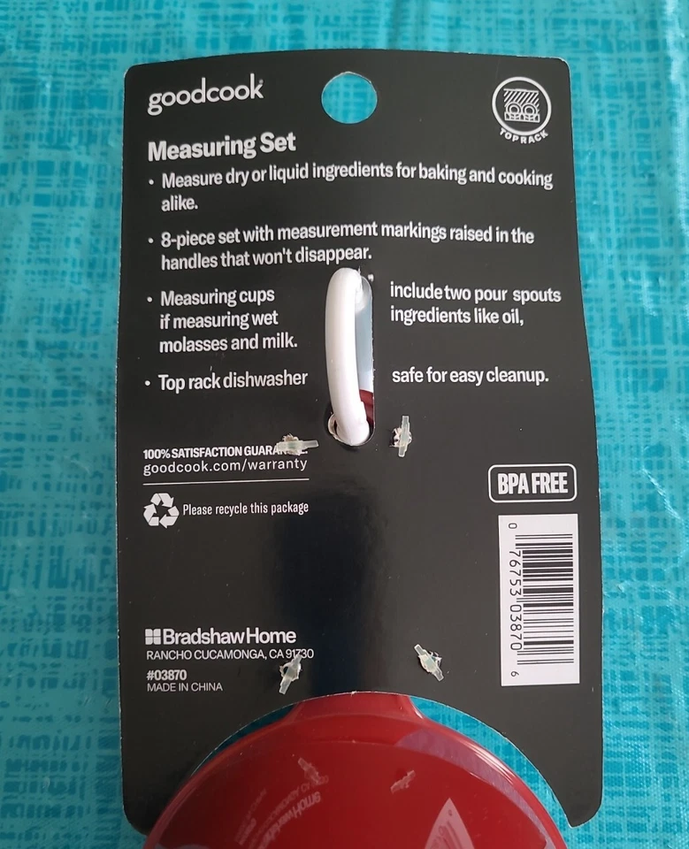 GoodCook 8pc Measuring Cup and Measuring Spoon Set - Image 2 of 3