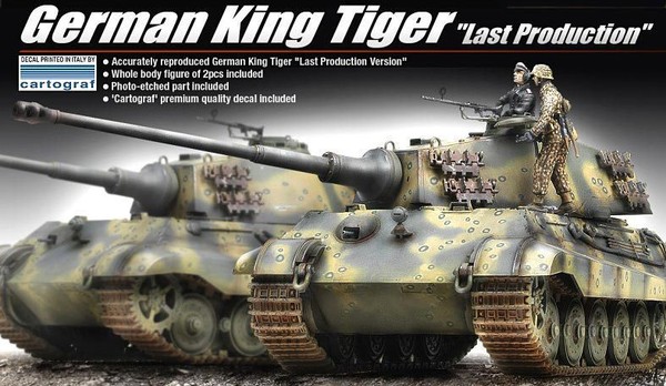 "Academy 1:35 (13229): Panzer German King Tiger \"Last Production\""-image