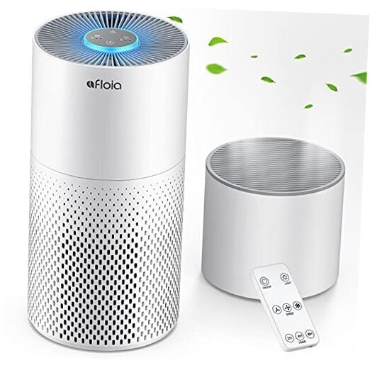 Air Purifier And Humidifier Combo For Home, 22Db| 7 Colors Night Air White-image