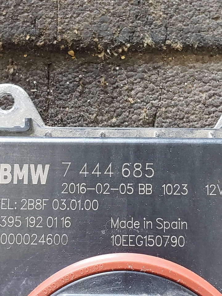 Módulo de control LED BMW X6M 16 17 OEM SOLO ID# 63117444685 Foto 4 de 4