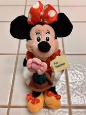 The Disney Store Minnie Mouse  For Teacher  Mini 6  Bean Bag NEW PLUSH w/ TAGS