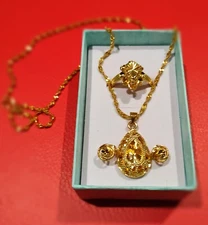 10 Karat Gold Filled Jewellery set. UK seller Fast Shipping !!!
