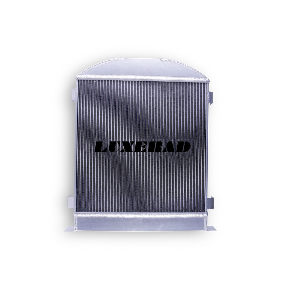 3Row Aluminum Radiator For Grill-Shell Rat Rod Chopped 1932 Ford Lo-Boy ...