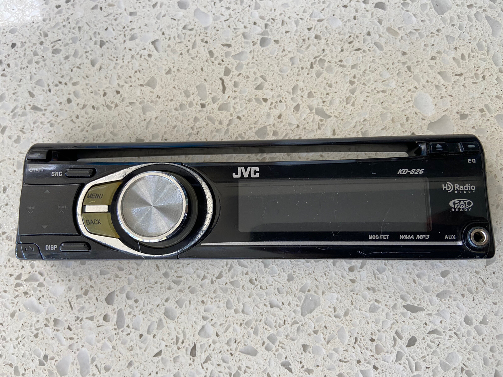 JVC KDS26 CAR STEREO FACEPLATE ONLY ONLY JVC KDS26 FACEPLATE ONLY