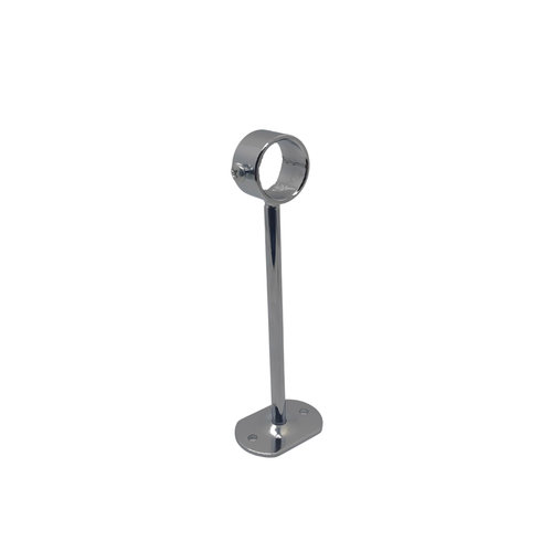 Heavy Duty Drop Socket For Walk In Wardrobe Chrome Tubing Hanging Rail System - Picture 5 of 8