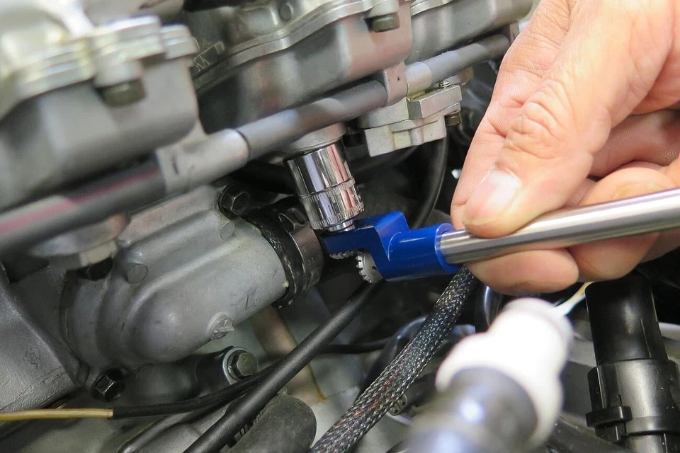 Herramienta Motion Pro Carb 90 grados con brocas - Herramienta de ajuste de precisión - 08-0229 Foto 4 de 4