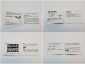 Heavy Barrel Nintendo NES Box and Manual Only *