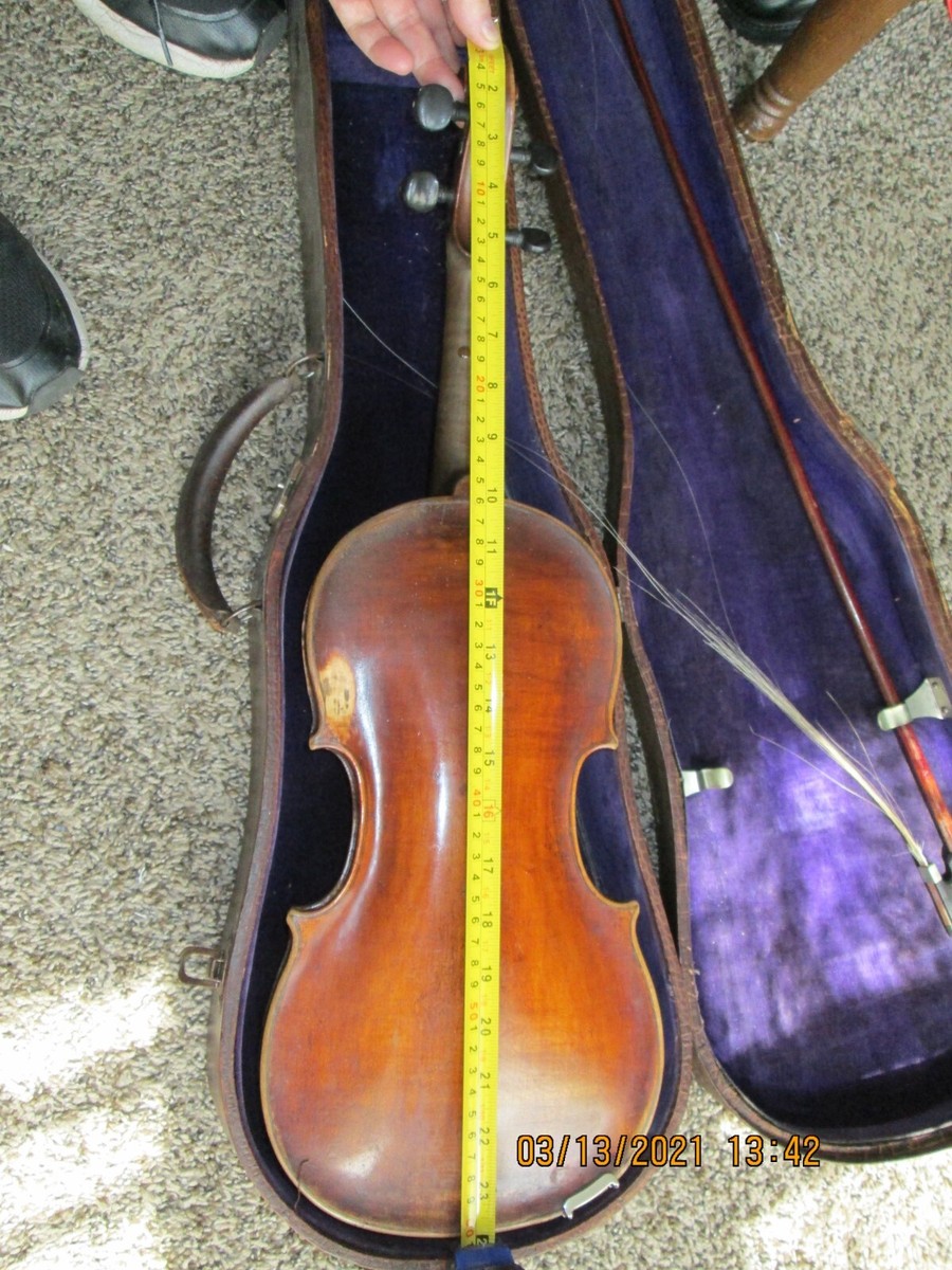 Antique Violin Nicolaus Amatus Fecit in Cremonia Hieronymi year