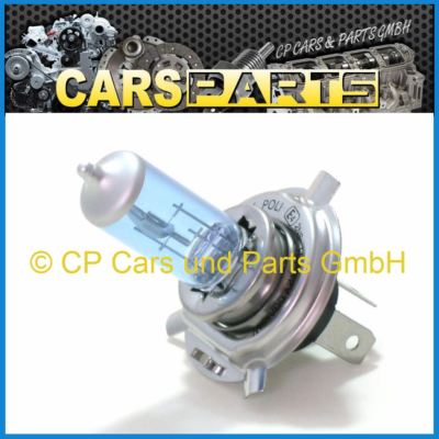 H4 Halogen Headlight Bulb - Pair -  Lada Niva 1700, 1900 (Diesel) And Many Other