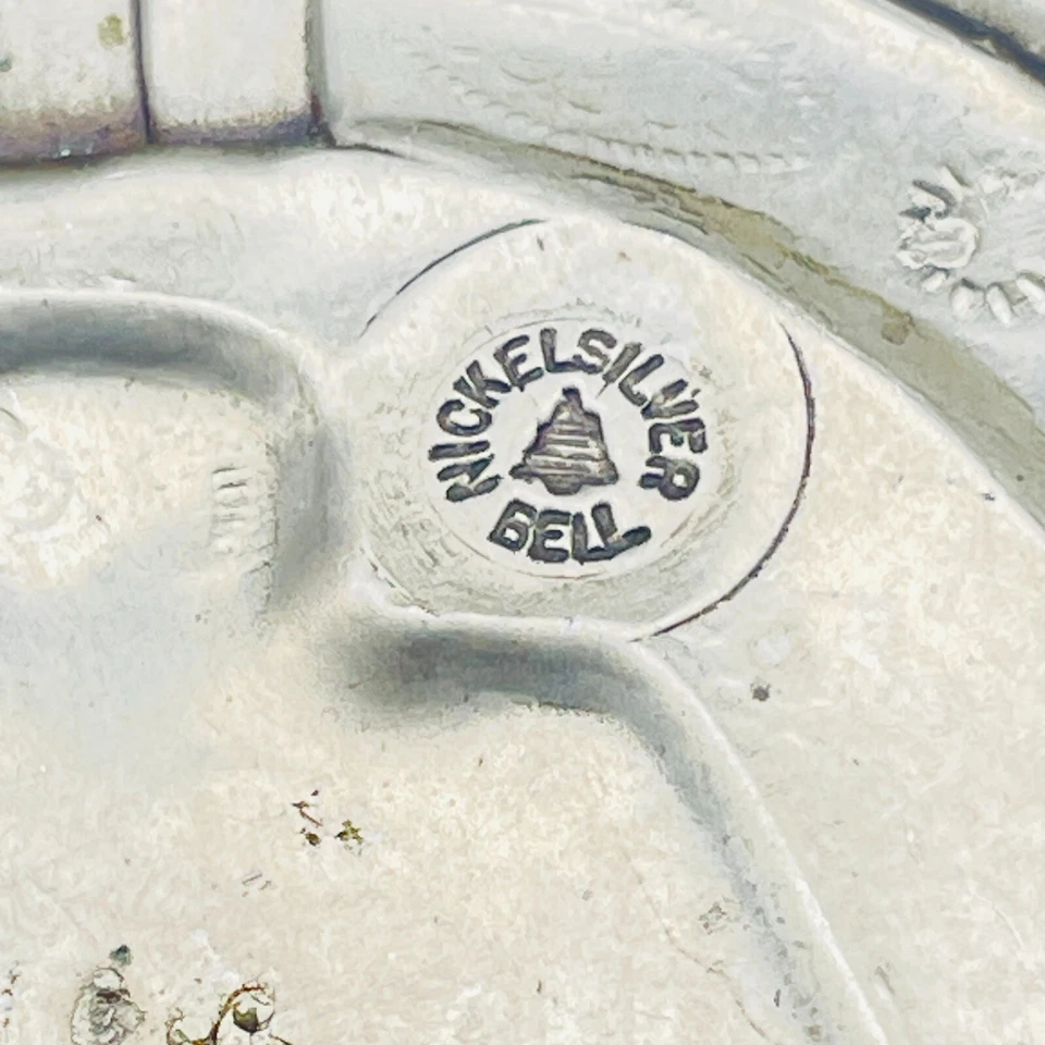 CAMPANA NÍQUEL PLATA Thunderbird Colgante Turquesa Cuentas Étnico Nativo Tribal SW Foto 3 de 4