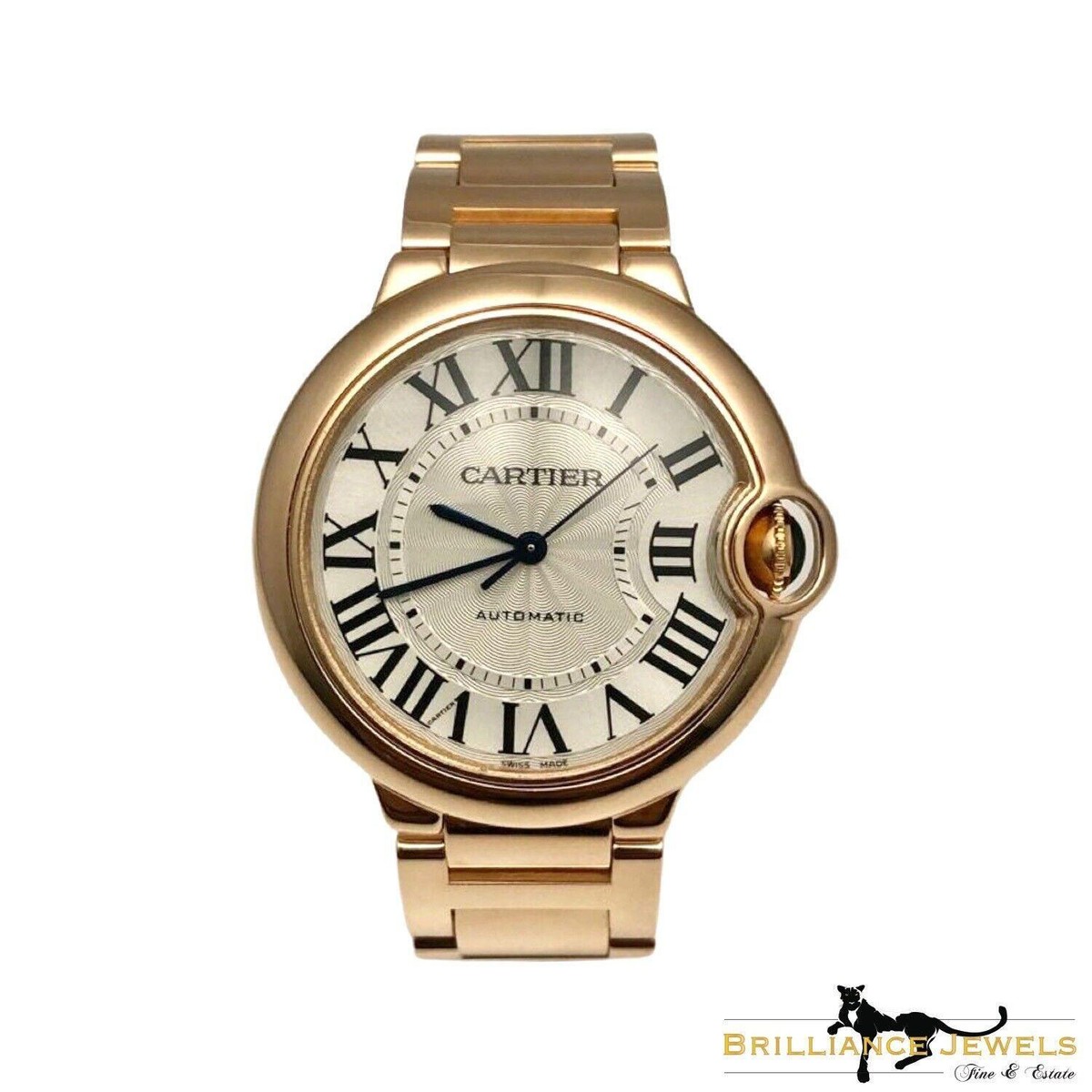 Cartier Ballon Bleu Ref. 3003 18k Rose Gold 36MM Watch (Y-159) | eBay