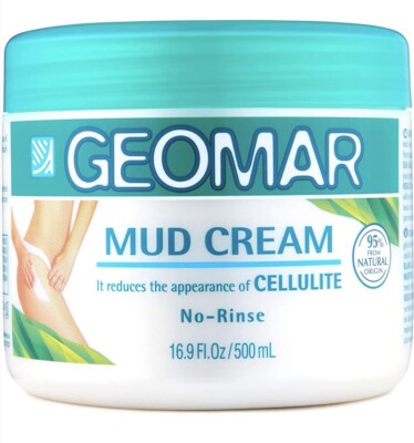 GEOMAR No-rinse Mud Cream Anti-cellulite Firming Moisturizing 16.9fl oz