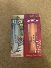 Ioni Lip Scrub & Tinted Lip Balm Set NEW