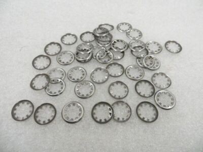 1/2'' ID Push On Spring Steel Nuts Chrome Plated TX-50 Shaft 12.7mm 50 New #242