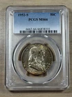 1952 s Franklin Half Dollar PCGS MS 66