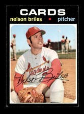 1971 Topps #257 Nelson Briles   EX/EX+ X3697762
