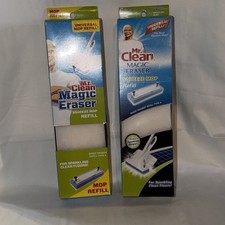 2 Mr Clean Magic Borrador Tipo A Squeeze Mop Repuesto Se Adapta a la mayoría de las fregonas Squeeze Nuevo de Lote Antiguo