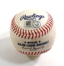 8-19-23 Phillies @ Nationals Game Used Baseball Joey Meneses/C. Sanchez COA