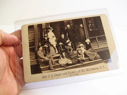 Original Photo of US Civil War General GRANT taken just days before his death!