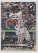 2022 Topps Now MLB Network Top 100 Players Ronald Acuna Jr #T-10 1c7