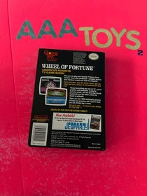 Nintendo NES Wheel of Fortune No Manual