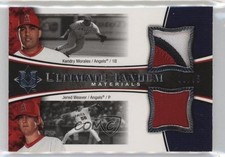 2006 Ultimate Collection /35 Kendrys Morales Kendry Jered Weaver Patch 0oc8