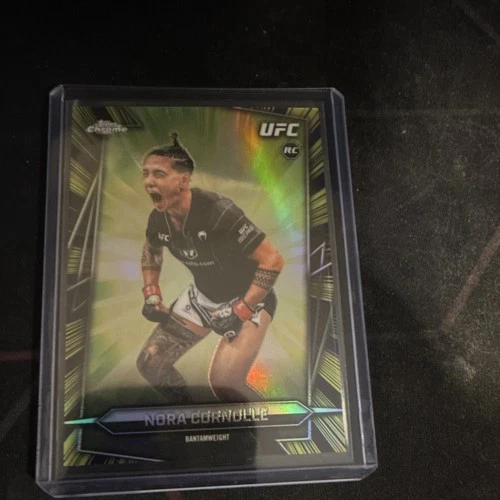 Topps 2026 UFC Chrome Nora Cornolle Radiating Rookies RR-13 RC MMA Card