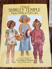 Shirley Temple Paper Cut-outs book; Never used; "Original Shirley Temple Paper" — photo 1