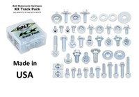 Bolt Track Pack II Schrauben Satz Schraubenkit FüR Kawasaki KX KXF Made In USA